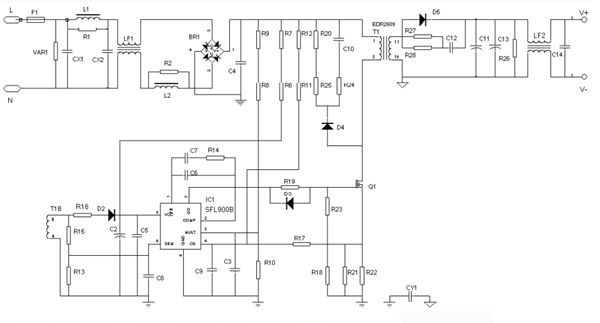 SFL900_LED驱动IC SFL900 SFL900_LED驱动IC SFL900