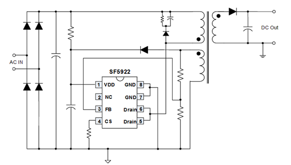 SF5922_电源/充电器IC SF5922 SF5922_电源/充电器IC SF5922