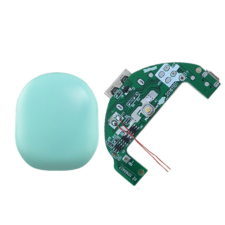 暖手宝控制板方案开发 电路板加工生产 USB充电暖手宝线路板开发